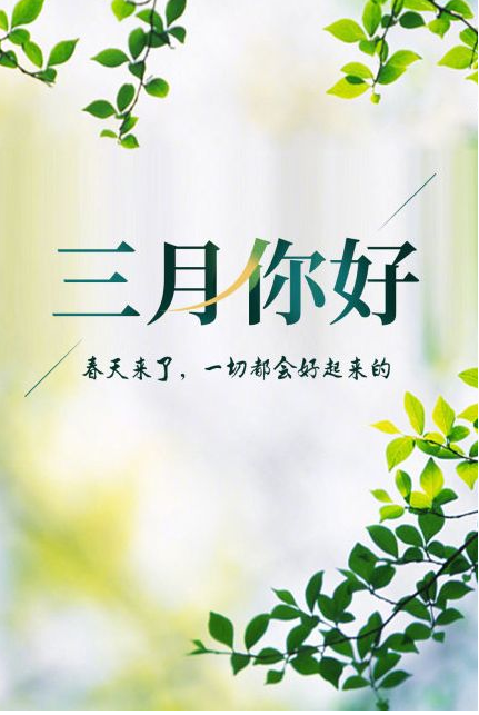 您好，3月