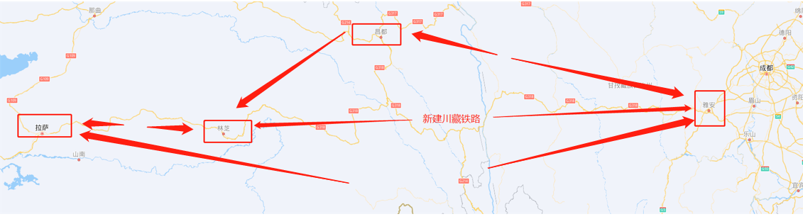 修建新川藏鐵路的意義？(圖1)